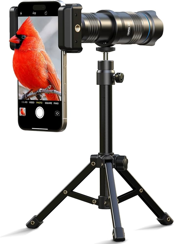 Amazon.com: APEXEL 28X Telephoto Lens Kit for Smartphone Amazon.com: APEXEL 28X Telephoto Lens Kit for Smartphone